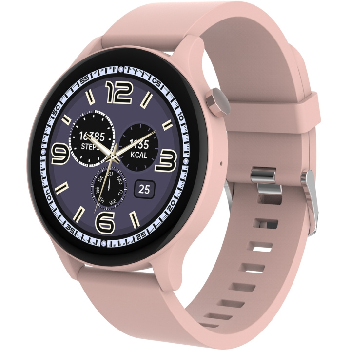 Denver Bluetooth Smart Watch Rosa/Beige i gruppen SPORT, FRITID & HOBBY / Smartwatch og Aktivitetsmålere / Smartwatches hos TP E-commerce Nordic AB (C78950)