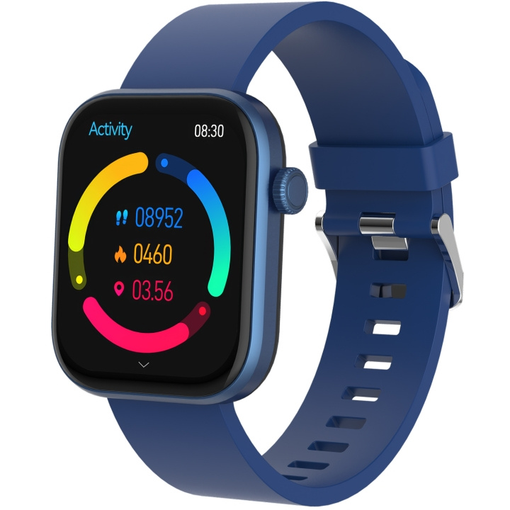 Denver Bluetooth AMOLED Smart Watch Blå i gruppen SPORT, FRITID & HOBBY / Smartwatch og Aktivitetsmålere / Smartwatches hos TP E-commerce Nordic AB (C78953)