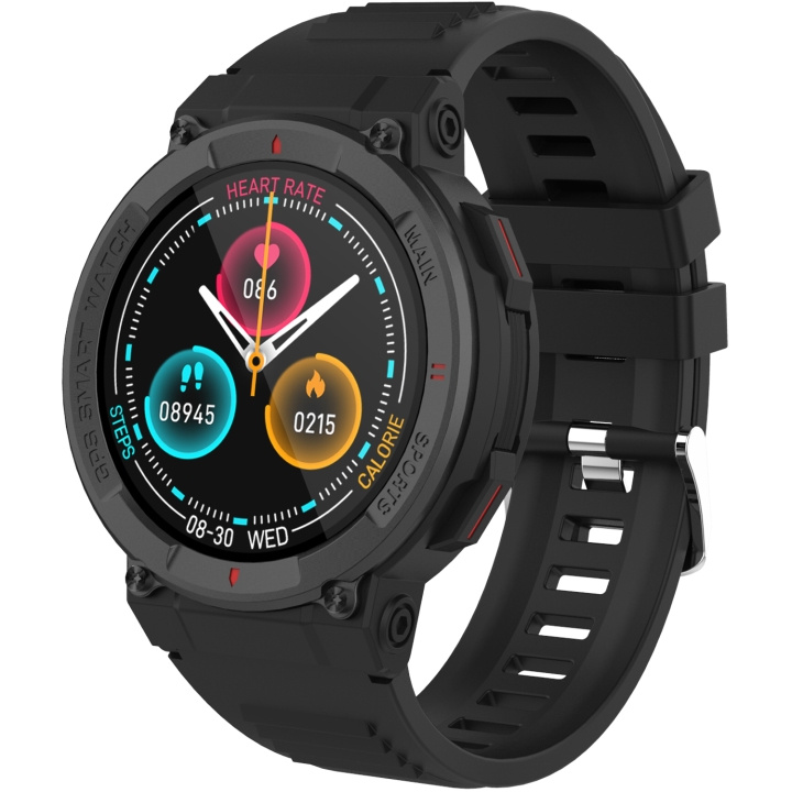 Denver Bluetooth smartwatch med GPS Svart i gruppen SPORT, FRITID & HOBBY / Smartwatch og Aktivitetsmålere / Smartwatches hos TP E-commerce Nordic AB (C78955)