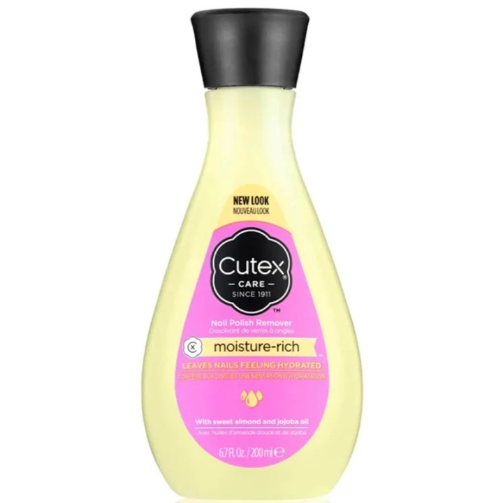 Cutex Moisture-Rich Nail Polish Remover 200ml i gruppen HELSE OG SKJØNNHET / Manikyr/pedikyr / Neglelakkfjerner hos TP E-commerce Nordic AB (C78989)