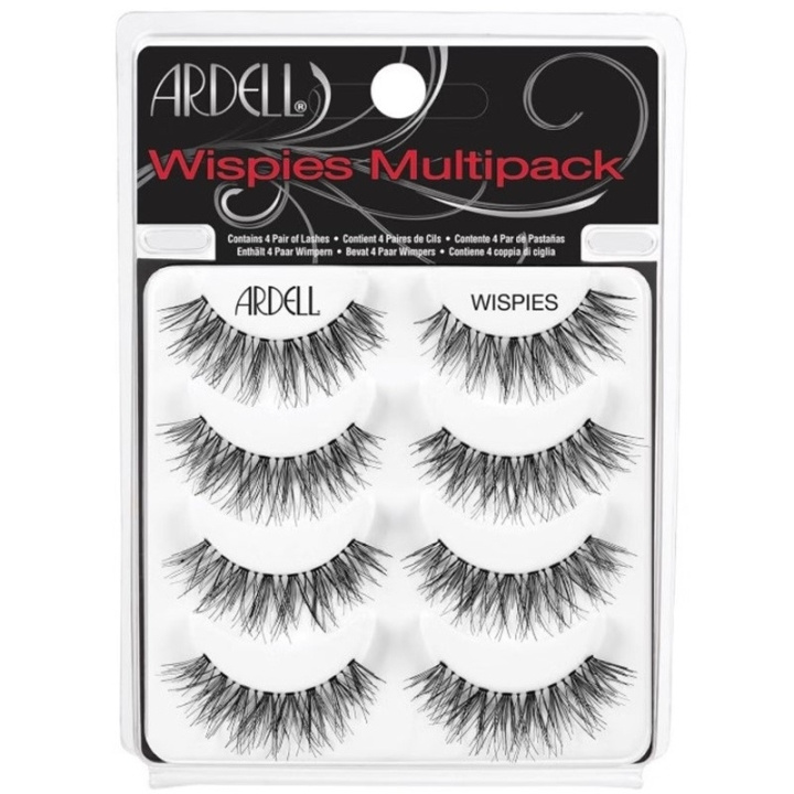 Ardell Wispies 4-pack i gruppen HELSE OG SKJØNNHET / Makeup / Øyne og øyebryn / Løsvipper hos TP E-commerce Nordic AB (C78990)