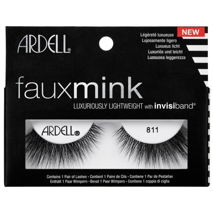 Ardell Faux Mink 811 i gruppen HELSE OG SKJØNNHET / Makeup / Øyne og øyebryn / Løsvipper hos TP E-commerce Nordic AB (C78991)