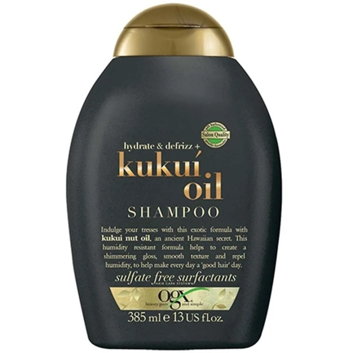 OGX Kukui Oil Shampoo 385ml i gruppen HELSE OG SKJØNNHET / Hår & styling / Hårpleie / Sjampo hos TP E-commerce Nordic AB (C78994)