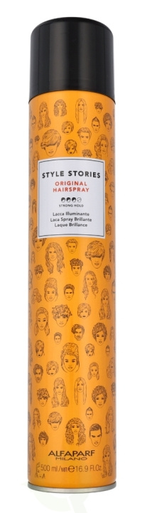 Alfaparf Style Stories Original Hairspray 500 ml i gruppen HELSE OG SKJØNNHET / Hår & styling / Hårstyling / Hårspray hos TP E-commerce Nordic AB (C79016)