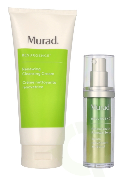 Murad Overnight Renewal Set 230 ml Cleansing Cream 200ml/Serum 30ml i gruppen HELSE OG SKJØNNHET / Hudpleie / Ansikt / Ansiktskrem hos TP E-commerce Nordic AB (C79044)