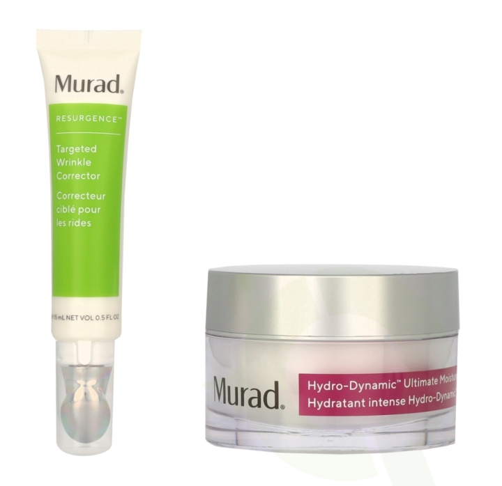 Murad Plump & Fill Value 2024 Set 65 ml Hydro-Dynamic Ultimate Moisture 50ml/Trageted Wrinkle Corrector 15ml i gruppen HELSE OG SKJØNNHET / Hudpleie / Ansikt / Ansiktskrem hos TP E-commerce Nordic AB (C79046)