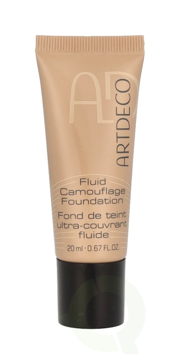 Artdeco Fluid Camouflage Foundation 20 ml #28 Cool Porcelain i gruppen HELSE OG SKJØNNHET / Makeup / Makeup ansikt / Foundation hos TP E-commerce Nordic AB (C79068)