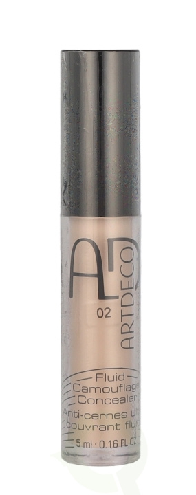 Artdeco Fluid Camouflage Concealer 5 ml #02 Yellow/Neutral Light i gruppen HELSE OG SKJØNNHET / Makeup / Makeup ansikt / Concealer hos TP E-commerce Nordic AB (C79071)