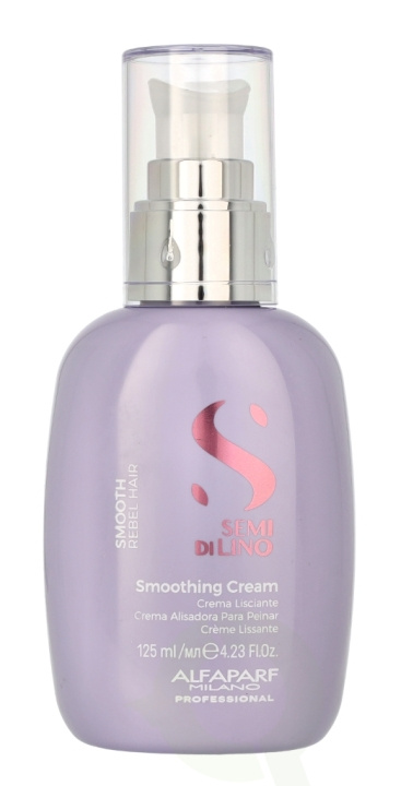 Alfaparf Semi Di Lino Smoothing Cream 125 ml i gruppen HELSE OG SKJØNNHET / Hår & styling / Hårpleie hos TP E-commerce Nordic AB (C79078)