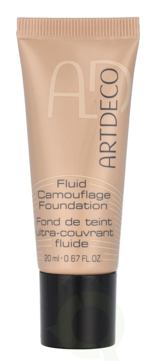 Artdeco Fluid Camouflage Foundation 20 ml #34 Warm/Medium Ivory i gruppen HELSE OG SKJØNNHET / Makeup / Makeup ansikt / Foundation hos TP E-commerce Nordic AB (C79082)