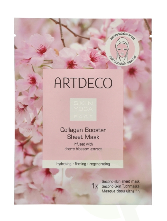 Artdeco Collagen Booster Sheet Mask 23 ml All Skin Types i gruppen HELSE OG SKJØNNHET / Hudpleie / Ansikt / Masker hos TP E-commerce Nordic AB (C79092)