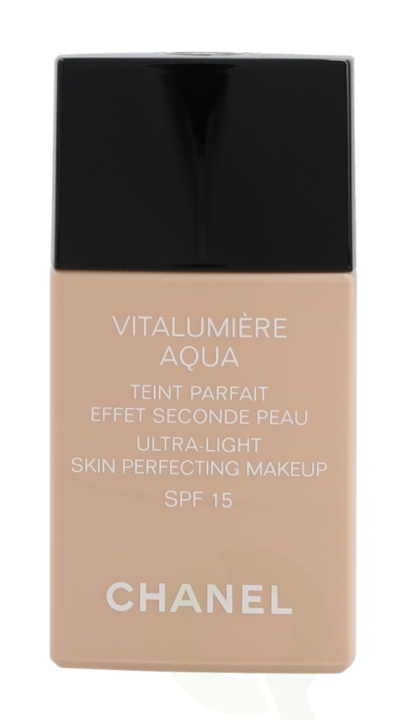 Chanel Vitalumiere Aqua Ultra-Light Makeup SPF15 30 ml #10 Beige Rose i gruppen HELSE OG SKJØNNHET / Makeup / Makeup ansikt / Foundation hos TP E-commerce Nordic AB (C79103)