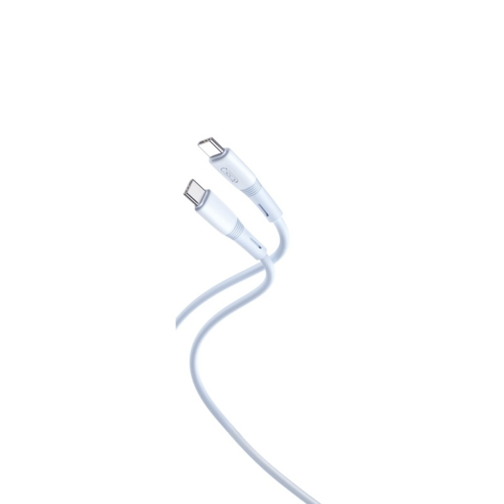 XO kabel NB-Q226B USB-C - USB-C 1m 60W blå i gruppen Datautstyr / Kabler og adaptere / USB / USB-C hos TP E-commerce Nordic AB (C79235)