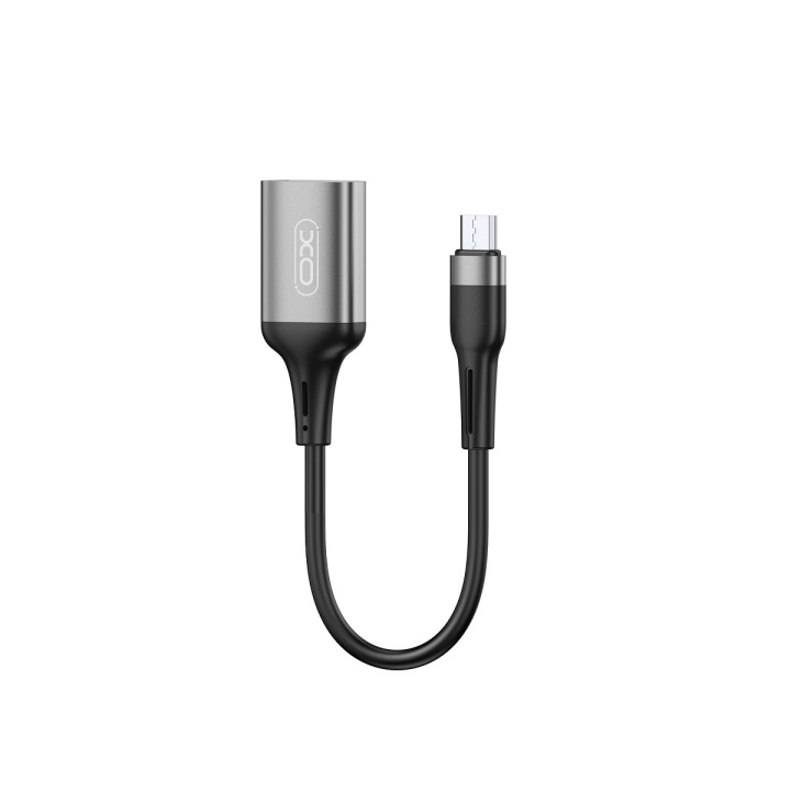 XO adapter OTG NB201 USB - microUSB svart i gruppen SMARTTELEFON & NETTBRETT / Ladere og Kabler / Adaptere hos TP E-commerce Nordic AB (C79252)