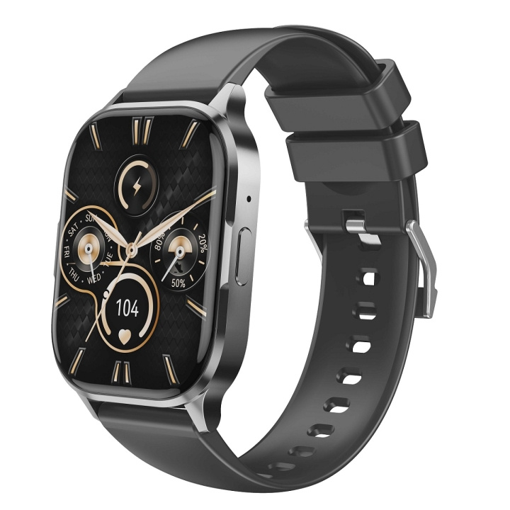 XO smartklocka J10 Amoled svart i gruppen SPORT, FRITID & HOBBY / Smartwatch og Aktivitetsmålere / Smartwatches hos TP E-commerce Nordic AB (C79322)