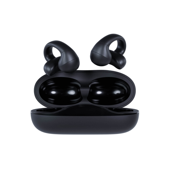 Happy Plugs Headphone Clip OWS True-Wireless Black i gruppen Elektronikk / Lyd & Bilde / Hodetelefoner & Tilbehør / Hodetelefoner hos TP E-commerce Nordic AB (C79347)