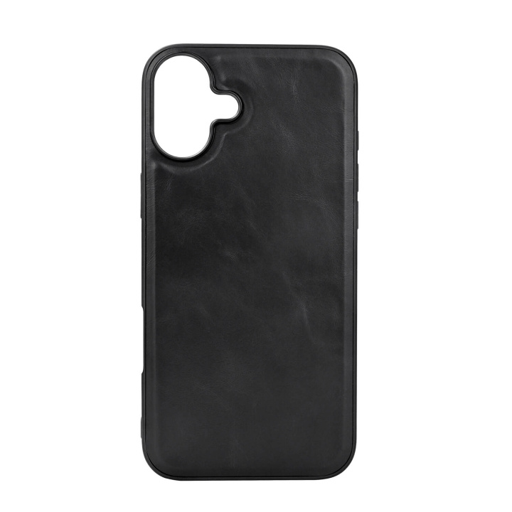 Buffalo Back cover Leather Magseries iPhone 16 Plus Black i gruppen SMARTTELEFON & NETTBRETT / Mobilbeskyttelse / Apple / iPhone 16 hos TP E-commerce Nordic AB (C79381)