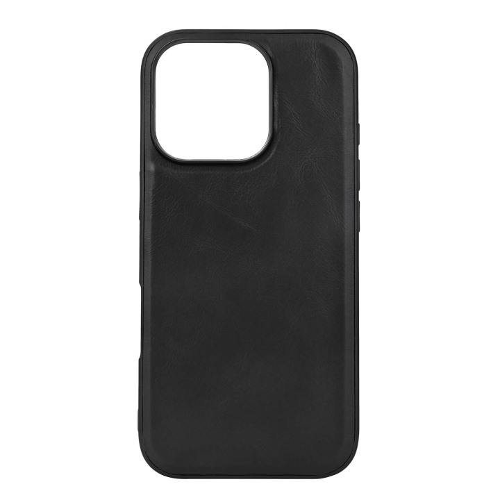 Buffalo Backcover Leather MagSeries iPhone 16 Pro Black i gruppen SMARTTELEFON & NETTBRETT / Mobilbeskyttelse / Apple / iPhone 16 hos TP E-commerce Nordic AB (C79382)