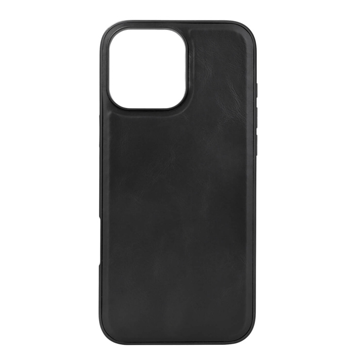 Buffalo Backcover Leather MagSeries iPhone 16 Pro Max Black i gruppen SMARTTELEFON & NETTBRETT / Mobilbeskyttelse / Apple / iPhone 16 hos TP E-commerce Nordic AB (C79383)