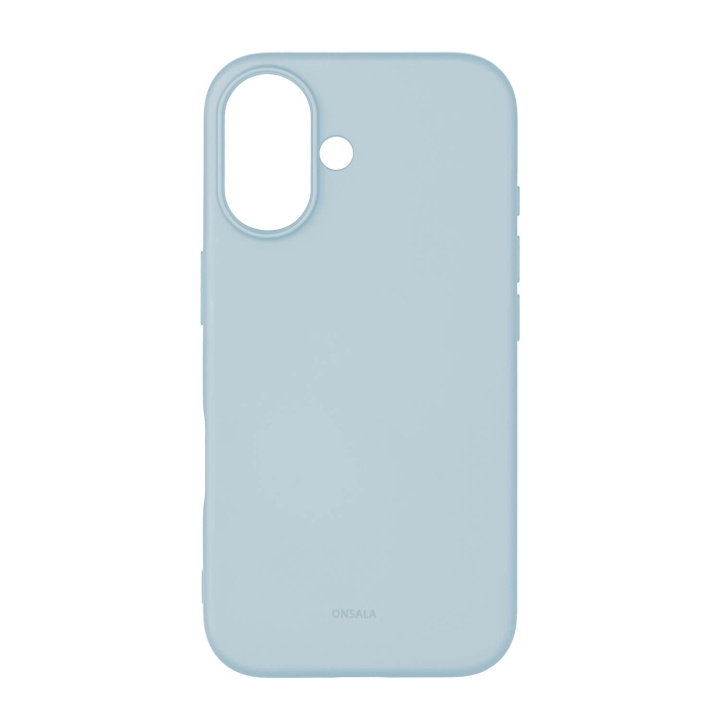 Onsala Back Sil Touch Recycled MagSerie iPhone 16 Concrete i gruppen SMARTTELEFON & NETTBRETT / Mobilbeskyttelse / Apple / iPhone 16 hos TP E-commerce Nordic AB (C79420)