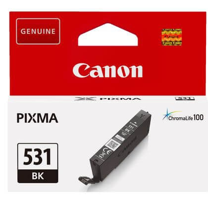 Canon Ink 6118C001 CLI-531 Black i gruppen Datautstyr / Skrivere og tilbehør / Blekk og toner / Blekkpatroner / Canon hos TP E-commerce Nordic AB (C79423)