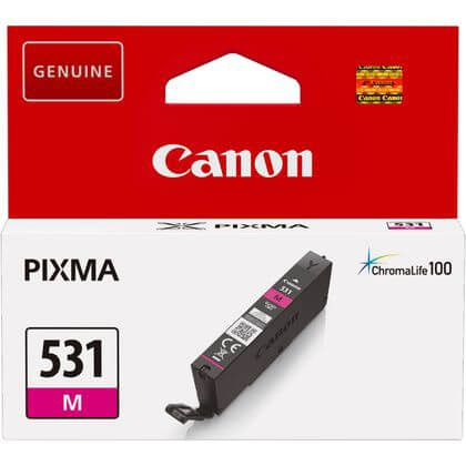 Canon Ink 6120C001 CLI-531 Magenta i gruppen Datautstyr / Skrivere og tilbehør / Blekk og toner / Blekkpatroner / Canon hos TP E-commerce Nordic AB (C79425)