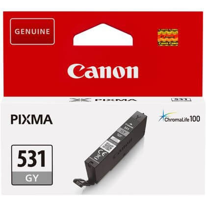 Canon Ink 6122C001 CLI-531 Grey i gruppen Datautstyr / Skrivere og tilbehør / Blekk og toner / Blekkpatroner / Canon hos TP E-commerce Nordic AB (C79427)