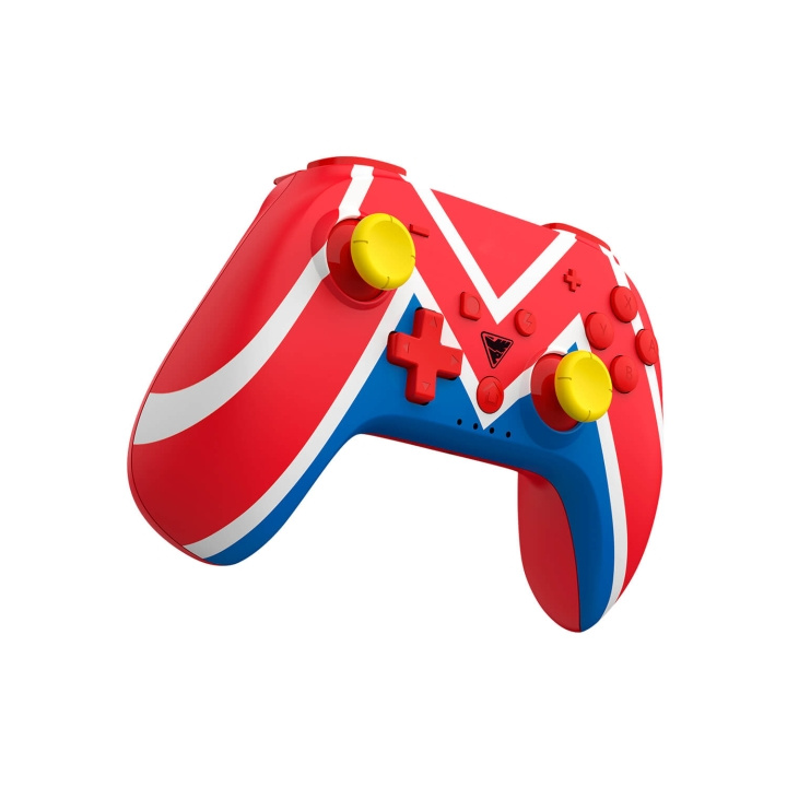 DragonShock Controller Poptop Wireless BT for NSW Mario i gruppen Elektronikk / TV-spill & tilbehør / Nintendo Switch / Tilbehør hos TP E-commerce Nordic AB (C79480)