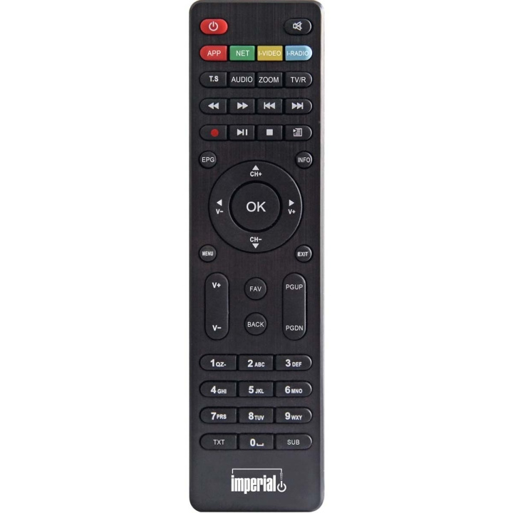 imperial Remote Control HD6i, HD6i Twin, HD6i kompakt i gruppen Elektronikk / Lyd & Bilde / TV og tilbehør / Fjernkontroller hos TP E-commerce Nordic AB (C79519)