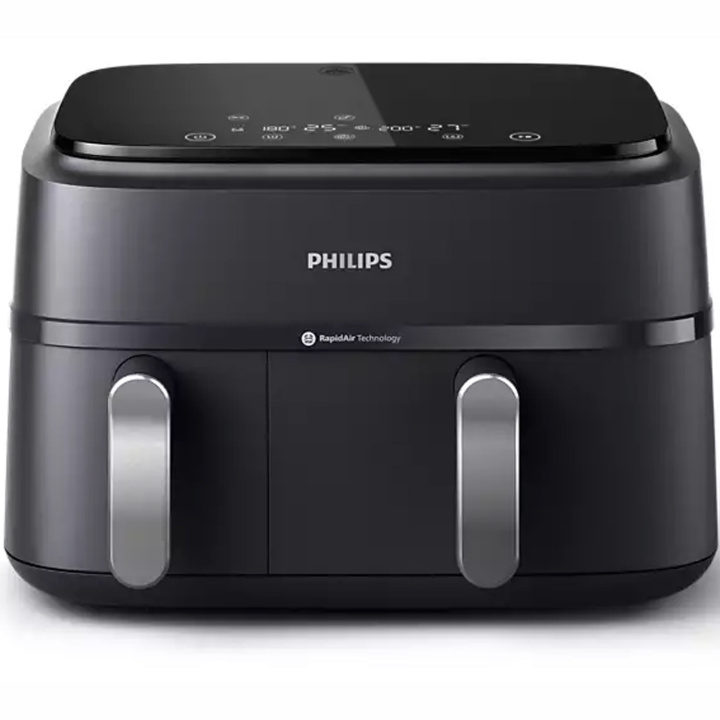 Philips Airfryer 3000 Series Dual Basket, 9L, NA351/00 i gruppen HJEM, HUS OG HAGE / Husholdningsapparater / Airfryers og frityrkokere hos TP E-commerce Nordic AB (C79534)