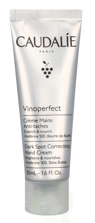 Caudalie Vinoperfect Dark Spot Correcting Hand Cream 50 ml i gruppen HELSE OG SKJØNNHET / Manikyr/pedikyr / Håndkrem hos TP E-commerce Nordic AB (C79544)