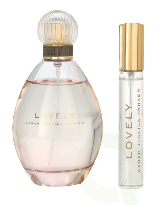 Sarah Jessica Parker Lovely Giftset 115 ml Edp Spray 100ml/Edp Travel Spray 15ml i gruppen HELSE OG SKJØNNHET / Gavesett / Gavesett for henne hos TP E-commerce Nordic AB (C79581)