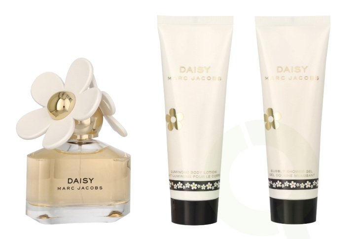 Marc Jacobs Daisy Giftset 200 ml Edt Spray 50ml/Body lotion 75ml/Shower Gel 75ml i gruppen HELSE OG SKJØNNHET / Gavesett / Gavesett for henne hos TP E-commerce Nordic AB (C79588)