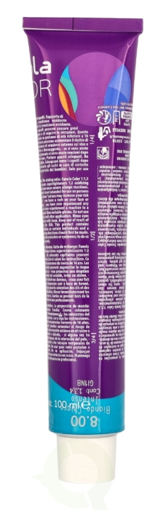 Fanola Hair Color Cream 100 ml 8.00 Intense Light Blond i gruppen HELSE OG SKJØNNHET / Hår & styling / Hårpleie / Hårfarge / Hårfarge & Fargebombe hos TP E-commerce Nordic AB (C79591)