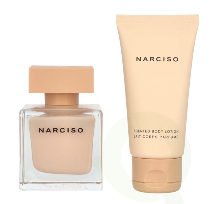 Narciso Rodriguez Narciso Poudree Giftset 100 ml Edp Spray 50ml/Body Lotion 50ml i gruppen HELSE OG SKJØNNHET / Gavesett / Gavesett for henne hos TP E-commerce Nordic AB (C79595)