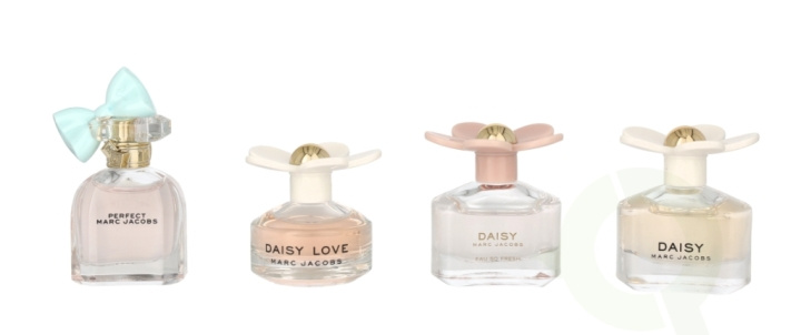 Marc Jacobs Minature Set Woman 17 ml Daisy 4ml/Daisy Eau So Fresh 4ml/Daisy Love 4ml/Perfect 5ml i gruppen HELSE OG SKJØNNHET / Gavesett / Gavesett for henne hos TP E-commerce Nordic AB (C79625)