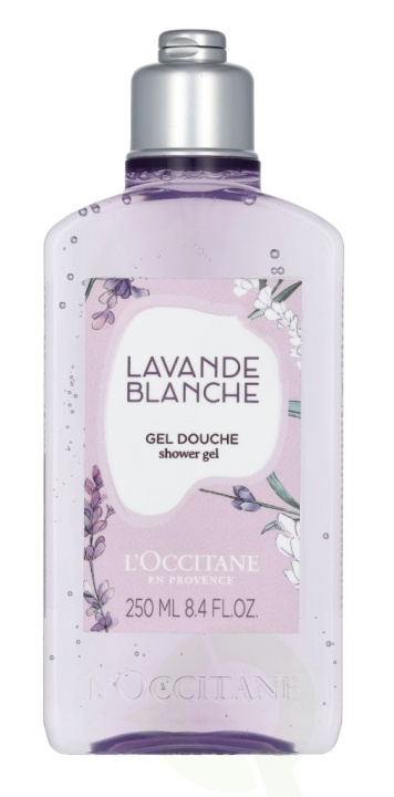 L\'Occitane White Lavender Shower Gel 250 ml i gruppen HELSE OG SKJØNNHET / Hudpleie / Kroppspleie / Bad- og dusjkrem hos TP E-commerce Nordic AB (C79627)