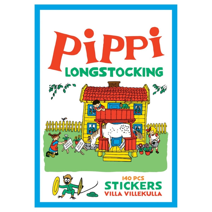 Barbo Toys Pippi Klistremerker Villa Villekulla m. 140 klistremerker i gruppen LEKER, BARN OG BABY / Leker / Håndtverk hos TP E-commerce Nordic AB (C79742)