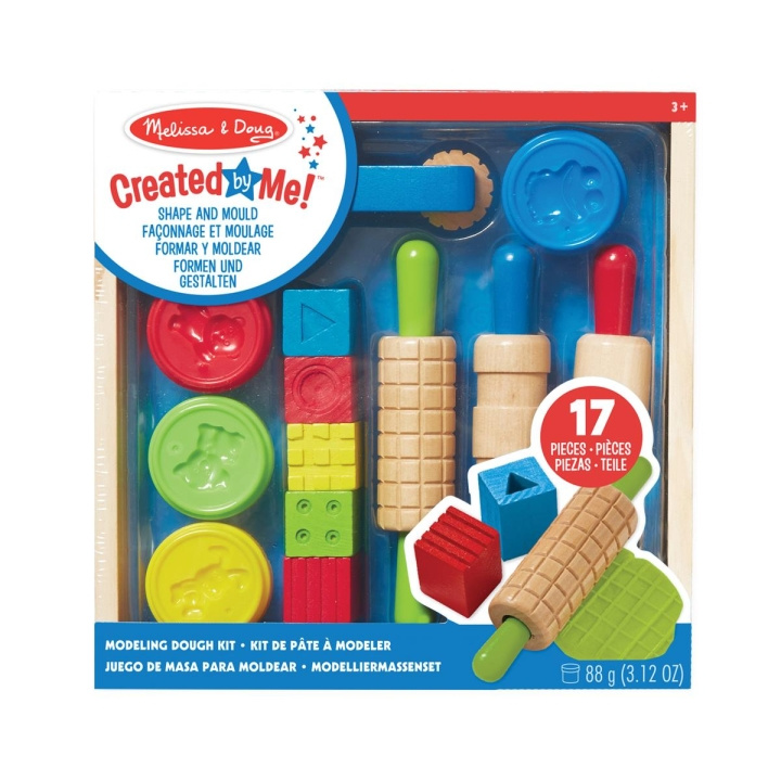 Melissa & Doug Created by Me! Modeling Dough Kit Shape and Mould i gruppen LEKER, BARN OG BABY / Leker / Håndtverk hos TP E-commerce Nordic AB (C79776)