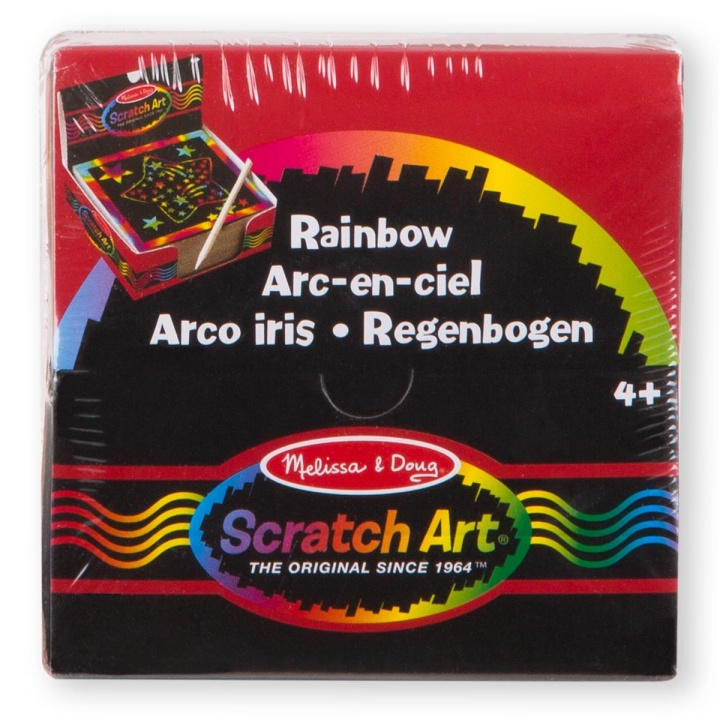 Melissa & Doug Scratch Art Mini Notes Rainbow i gruppen LEKER, BARN OG BABY / Leker / Tegne & regne hos TP E-commerce Nordic AB (C79778)