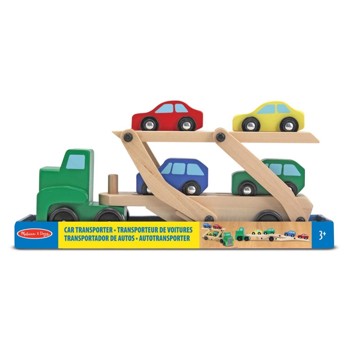 Melissa & Doug Biltransportør av trebiler i gruppen LEKER, BARN OG BABY / Leker / Lekebiler hos TP E-commerce Nordic AB (C79787)