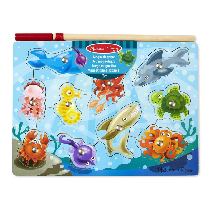 Melissa & Doug Magnetisk puslespill i tre - fiske i gruppen LEKER, BARN OG BABY / Leker / Barnas puslespill hos TP E-commerce Nordic AB (C79791)