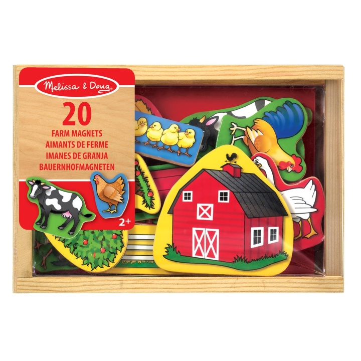 Melissa & Doug Gård med tremagneter i gruppen LEKER, BARN OG BABY / Leker / Håndtverk hos TP E-commerce Nordic AB (C79793)