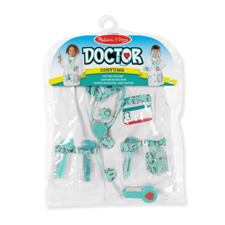 Melissa & Doug Rollespillkostymsett Doktor i gruppen LEKER, BARN OG BABY / Leker / Masker og kostymer hos TP E-commerce Nordic AB (C79802)