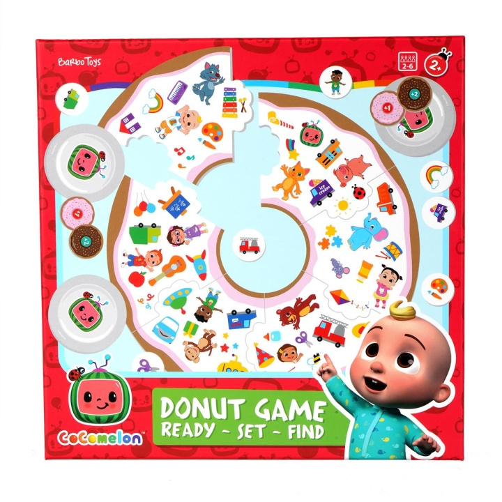 Barbo Toys CoComelon Donut Game - Klar, ferdig, finn i gruppen LEKER, BARN OG BABY / Leker / Brettspill / Barnespill hos TP E-commerce Nordic AB (C79824)