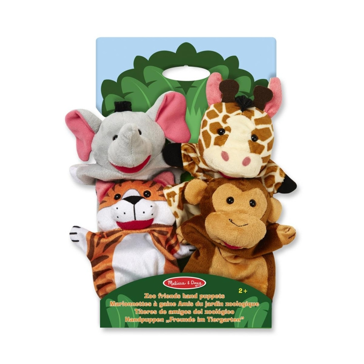 Melissa & Doug Hånddukker Zoo Friends i gruppen LEKER, BARN OG BABY / Leker / Leksaker hos TP E-commerce Nordic AB (C79828)