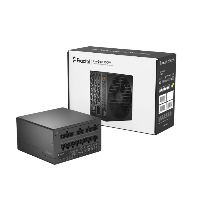 Fractal Design ION 750W - 80+ Gold i gruppen Datautstyr / PC-Komponenter / Strømforsyning/PSU hos TP E-commerce Nordic AB (C79901)