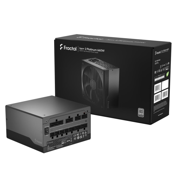 Fractal Design Ion+ 2 Platinum 660W i gruppen Datautstyr / PC-Komponenter / Strømforsyning/PSU hos TP E-commerce Nordic AB (C79909)