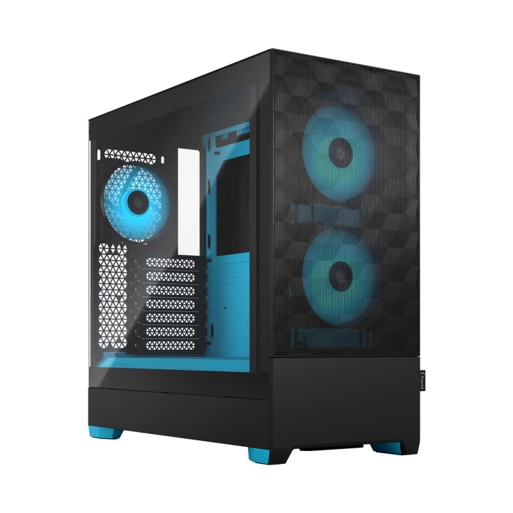 Fractal Design Pop Air RGB Cyan Core TG Clear Tint i gruppen Datautstyr / PC-Komponenter / Chassis hos TP E-commerce Nordic AB (C79926)