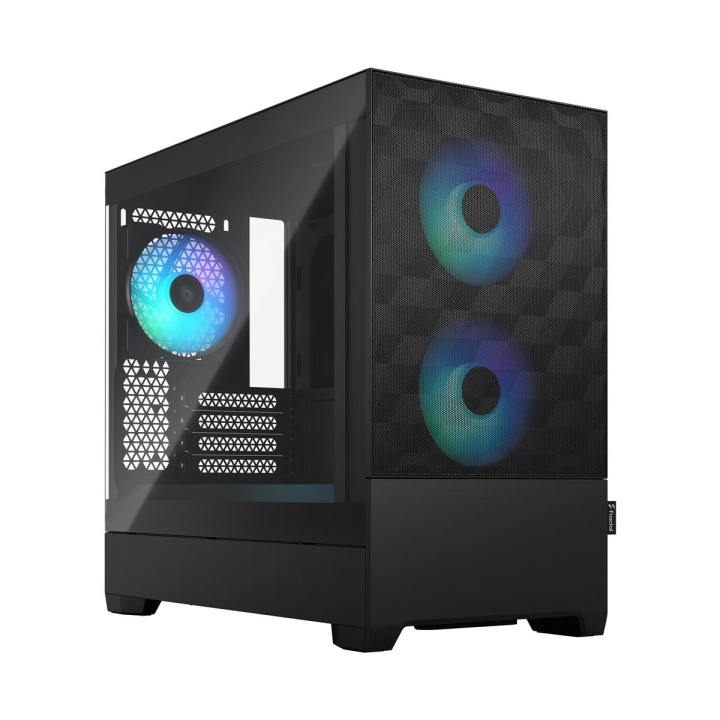 Fractal Design Pop Mini Air RGB Black TG Clear Tint i gruppen Datautstyr / PC-Komponenter / Chassis hos TP E-commerce Nordic AB (C79935)